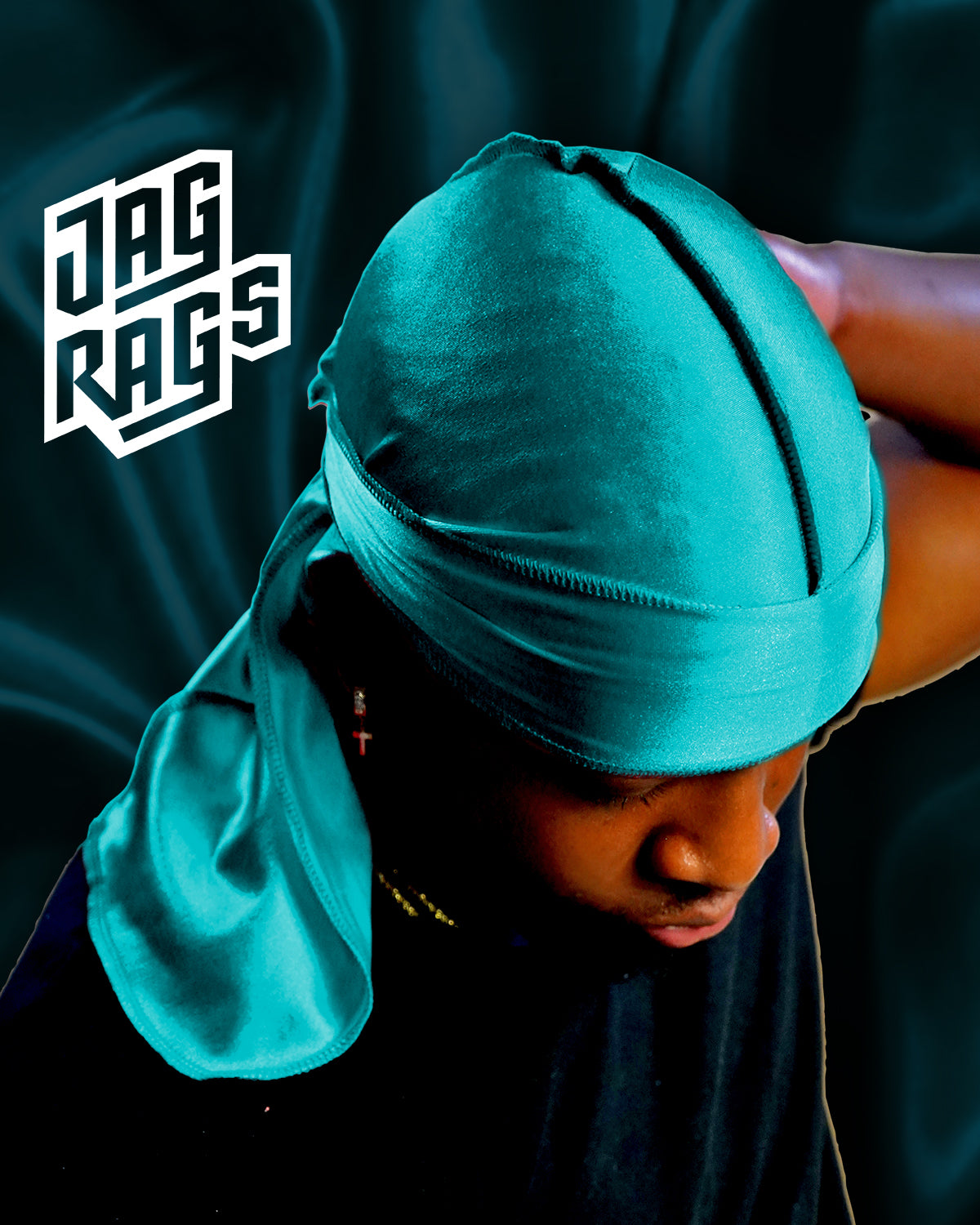 "Jade" Stretchy Silky JagRag - shopjagrags