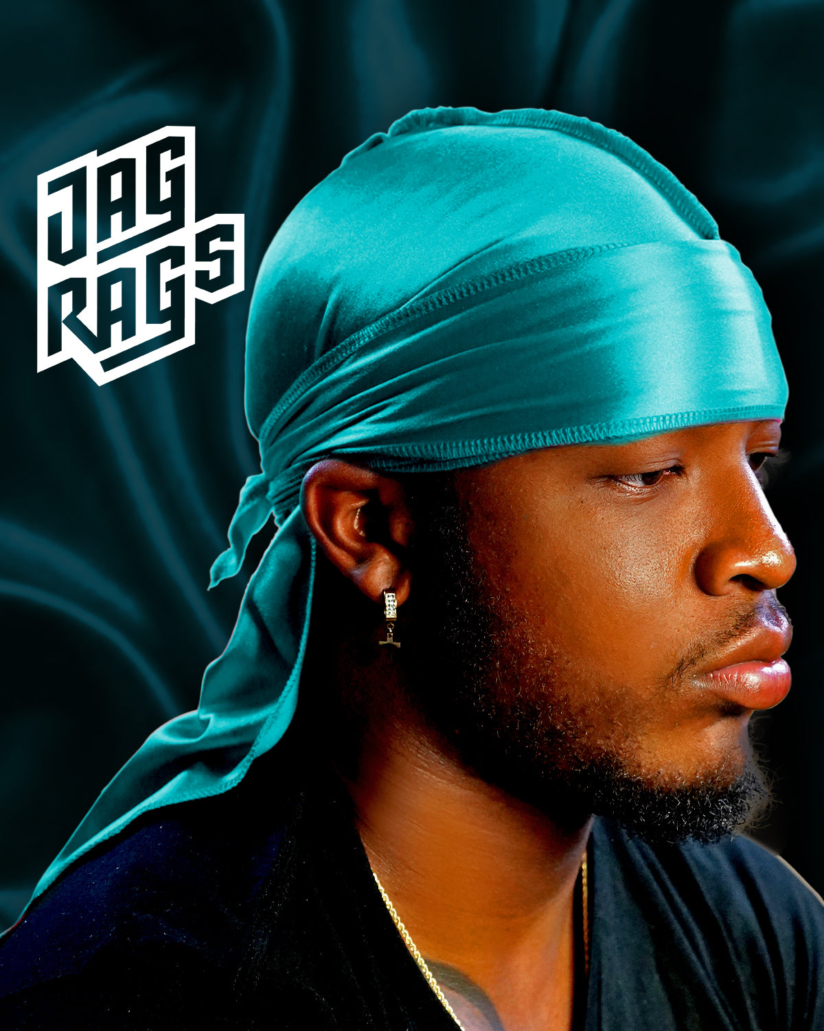 "Jade" Stretchy Silky JagRag - shopjagrags