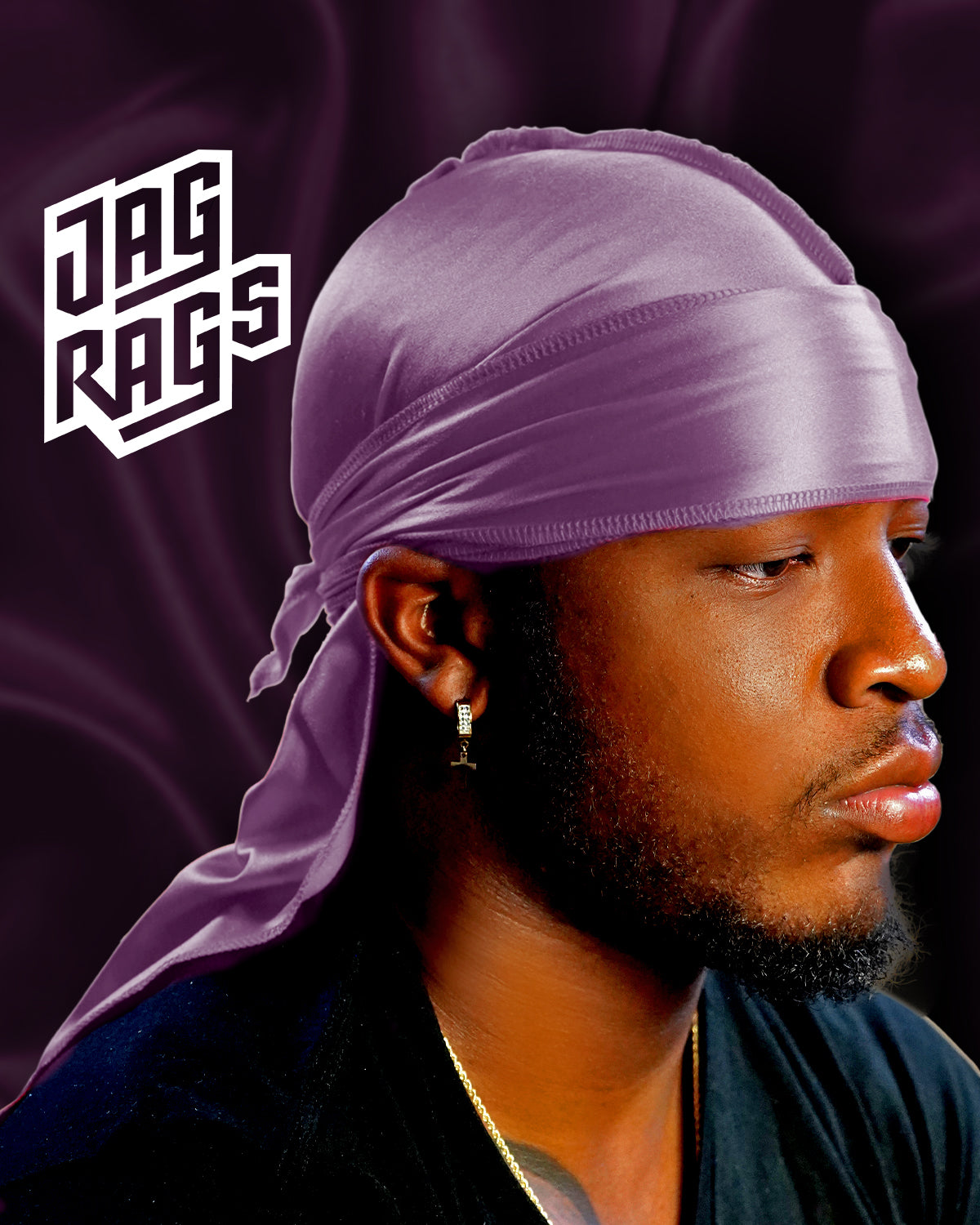 "Lavender" Stretchy Silky JagRag - shopjagrags