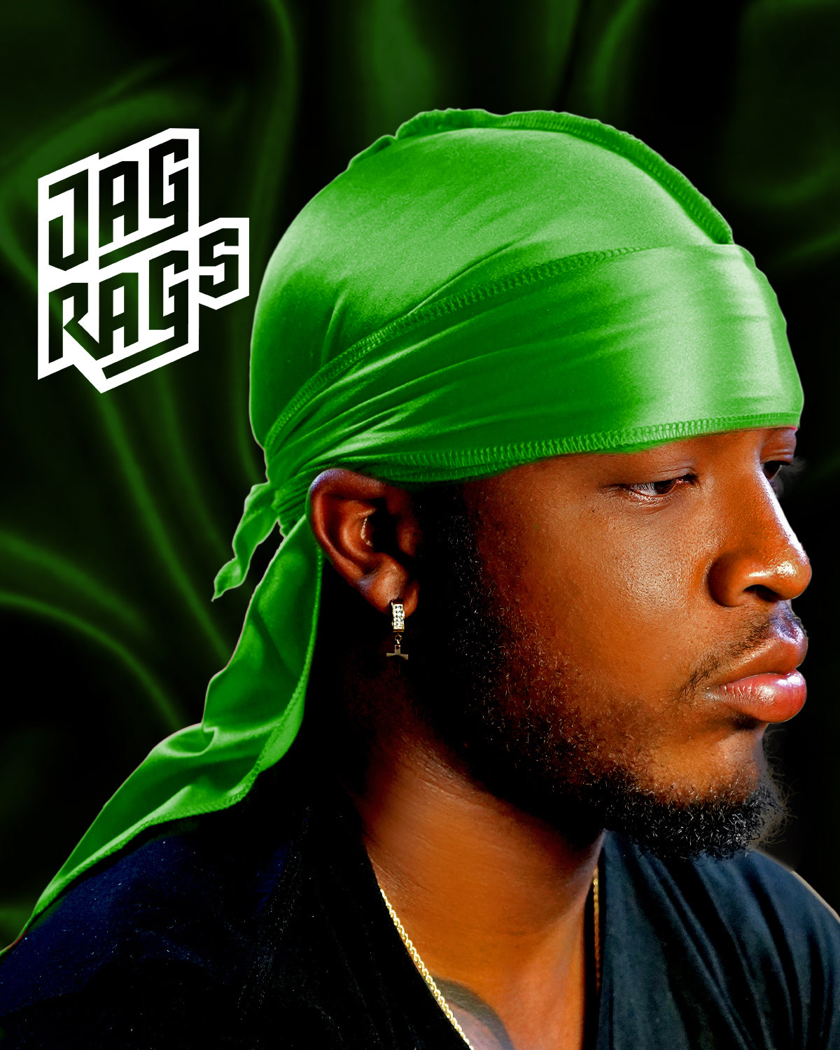 "Lime" Stretchy Silky JagRag - shopjagrags