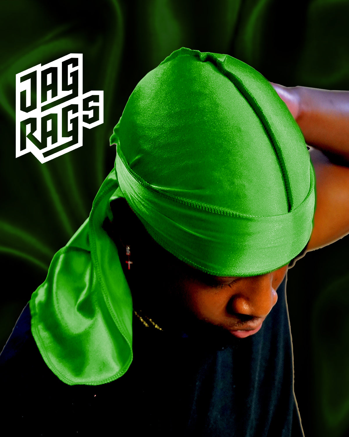 "Lime" Stretchy Silky JagRag - shopjagrags