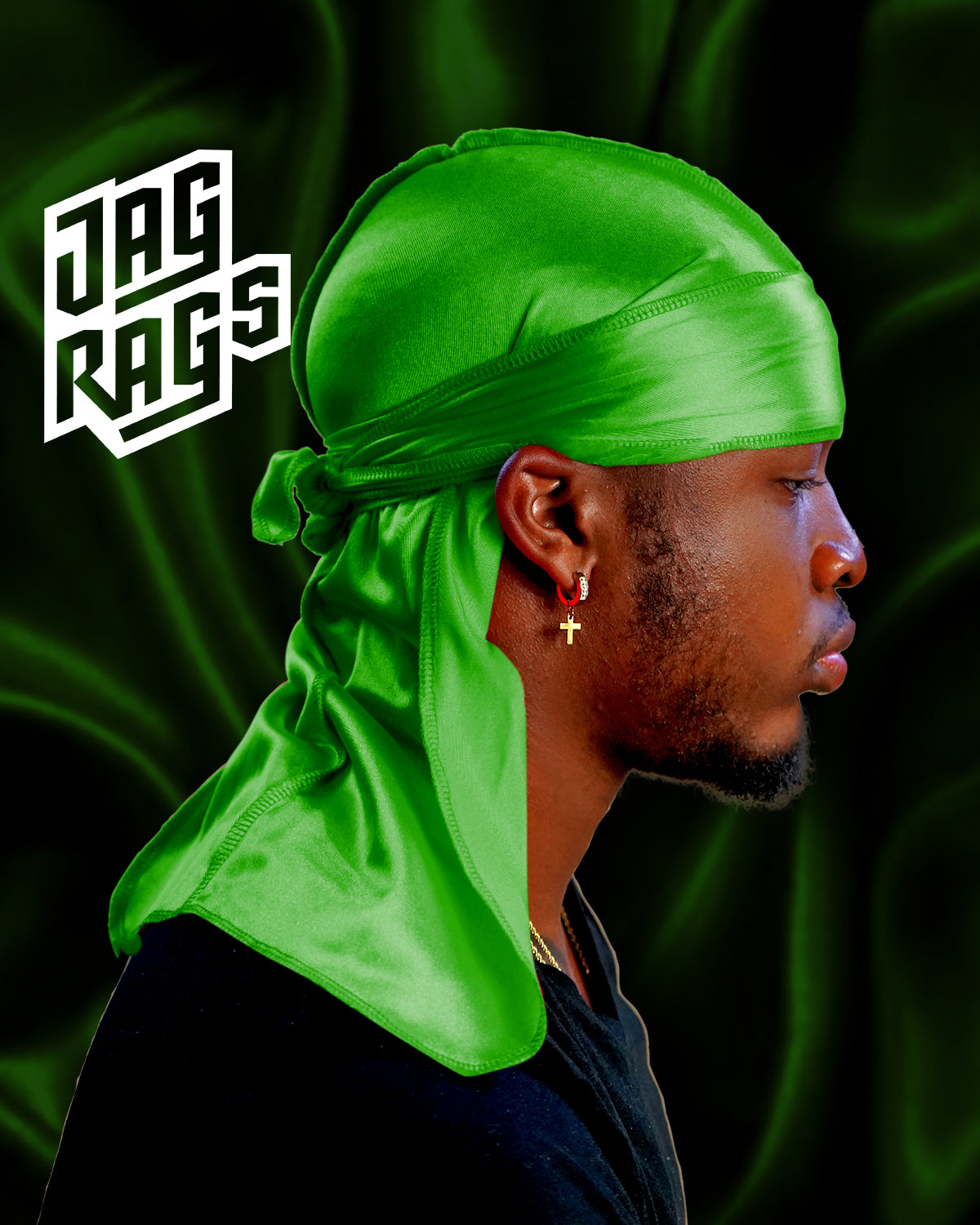 "Lime" Stretchy Silky JagRag - shopjagrags