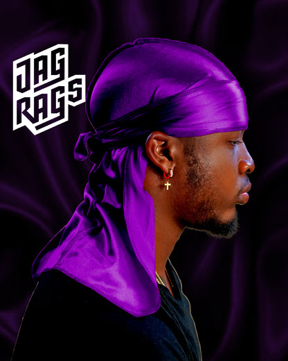 "Purple" Stretchy Silky JagRag - shopjagrags