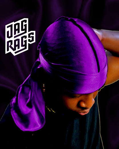 "Purple" Stretchy Silky JagRag - shopjagrags