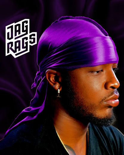 "Purple" Stretchy Silky JagRag - shopjagrags