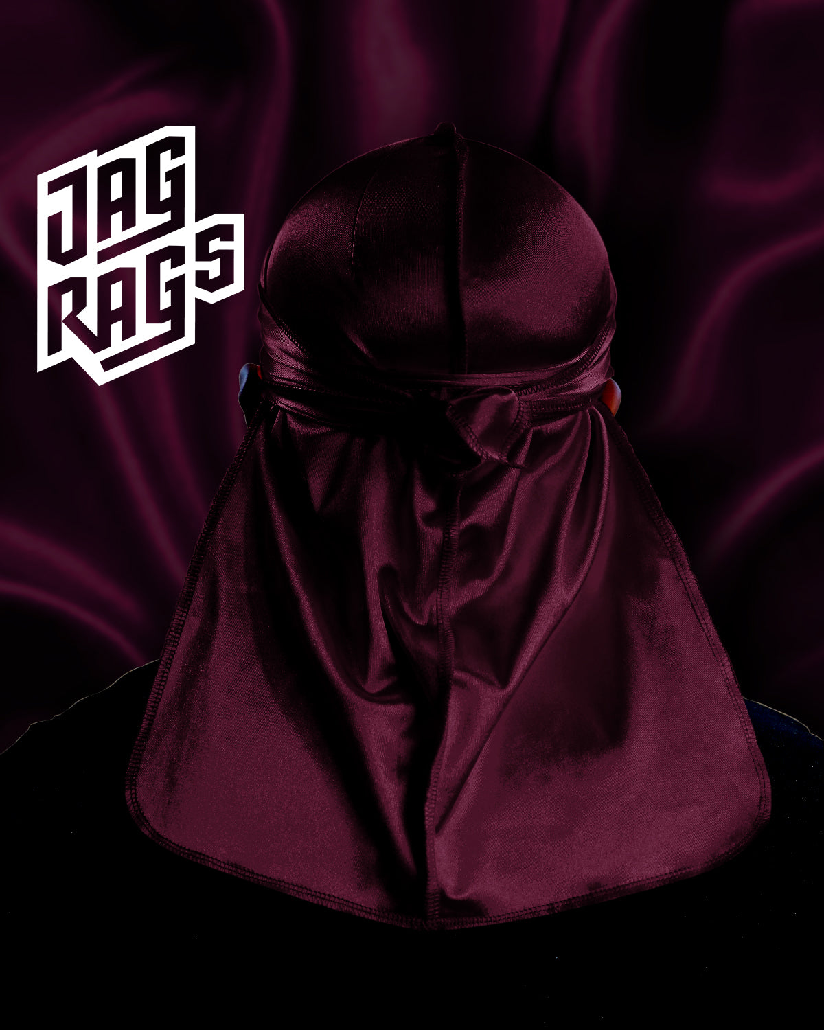 "Raisin" Stretchy Silky JagRag - shopjagrags