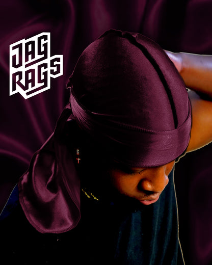 "Raisin" Stretchy Silky JagRag - shopjagrags