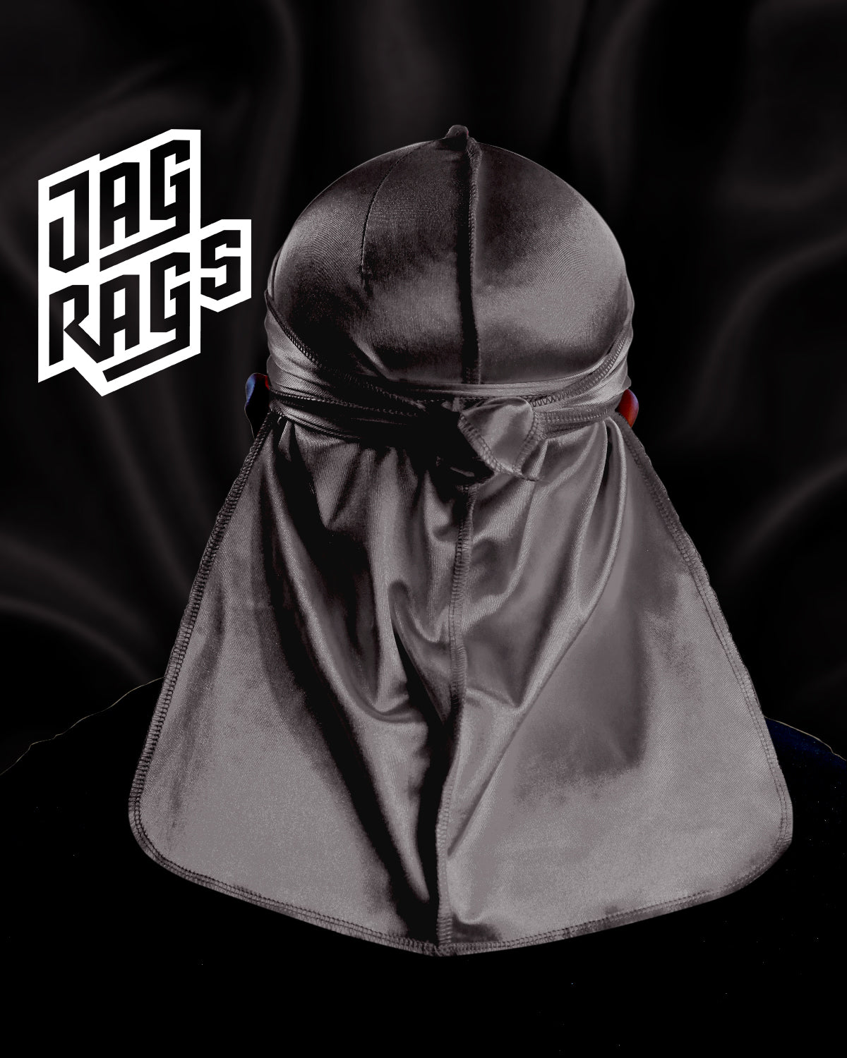 "Silver" Stretchy Silky JagRag - shopjagrags
