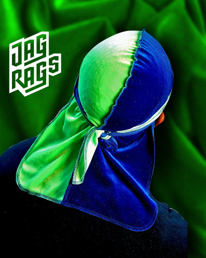 Seahawk "Spilt" Velvet JagRags - shopjagrags