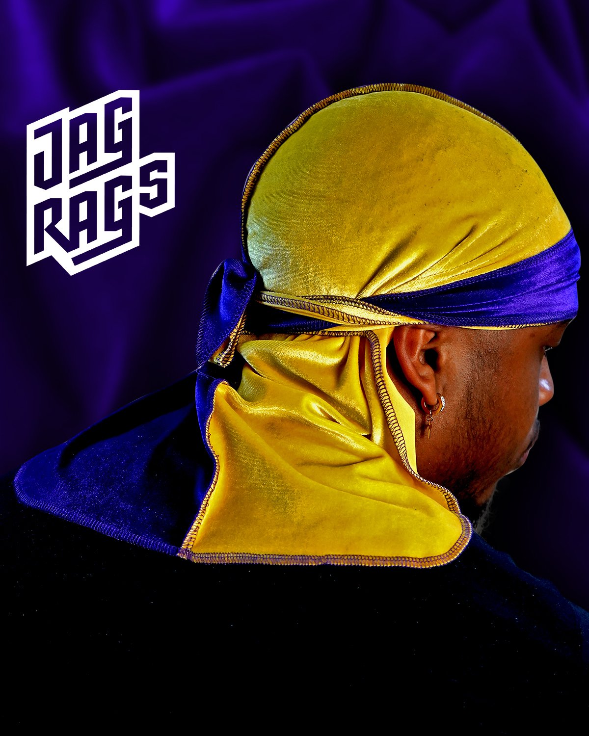 Purple Laker "Spilt" Velvet - shopjagrags