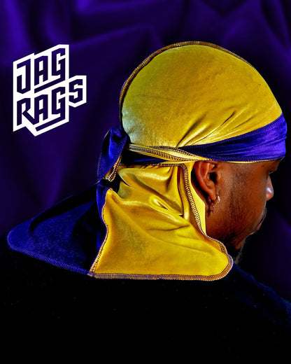 Purple Laker "Spilt" Velvet - shopjagrags