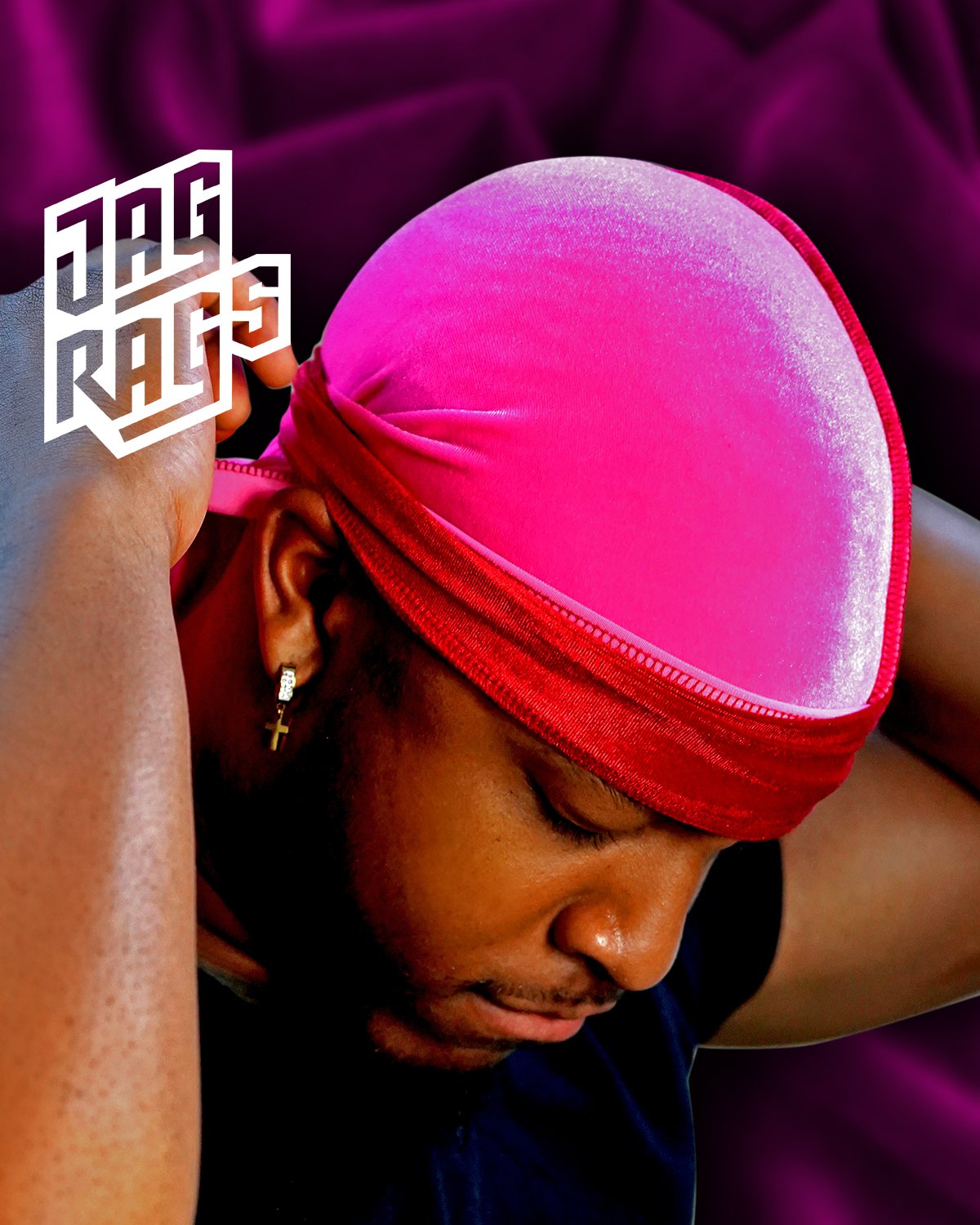 Red Love "Split" Velvet - shopjagrags