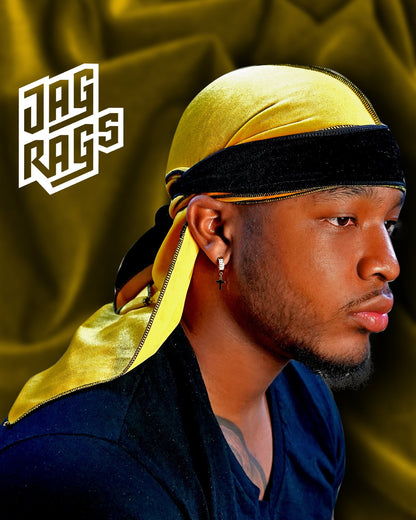 Yellow Hornet "Spilt" Velvet - shopjagrags