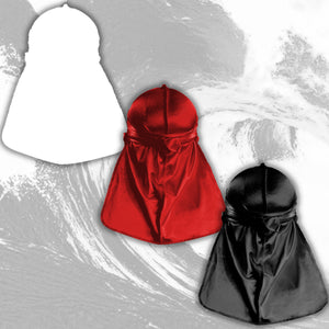 JagRags Stretchy Red and Silky Durag for Men