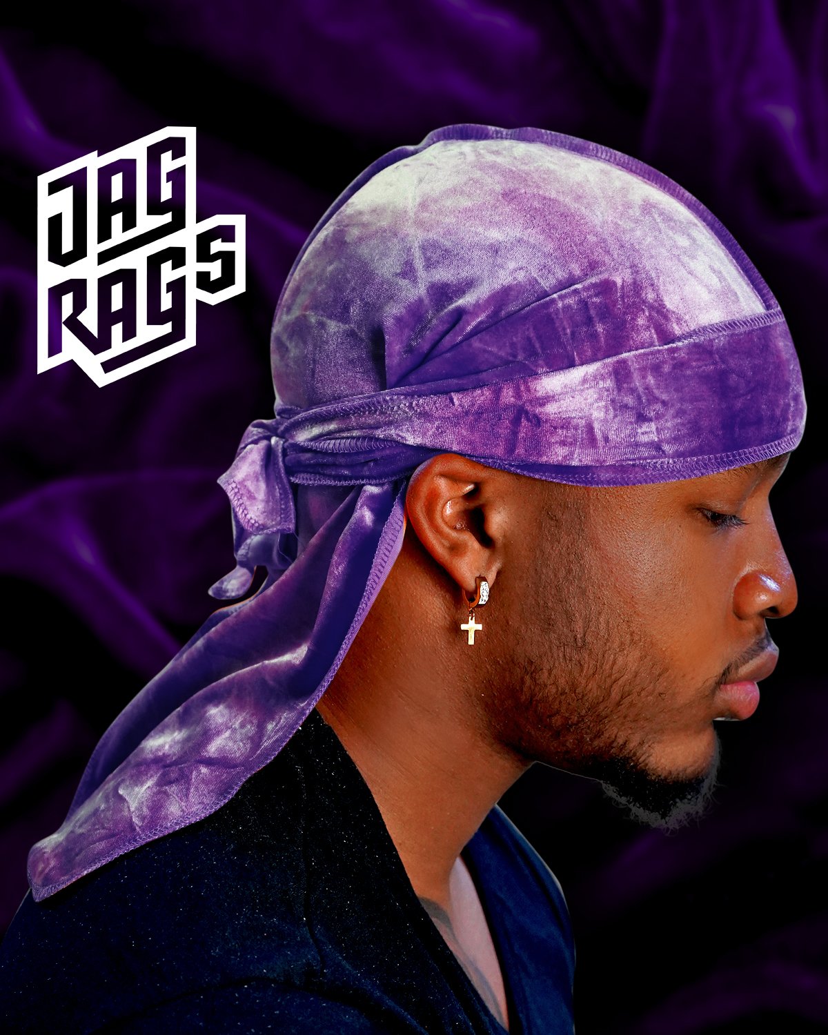 Tye-Dye "Haze" Velvet JagRags - shopjagrags