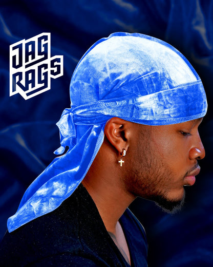 Tye-Dye "Icy" Velvet JagRags - shopjagrags