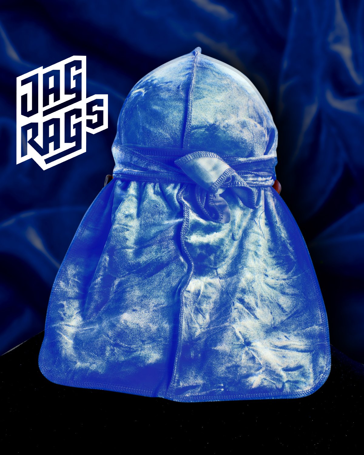 Tye-Dye "Icy" Velvet JagRags - shopjagrags