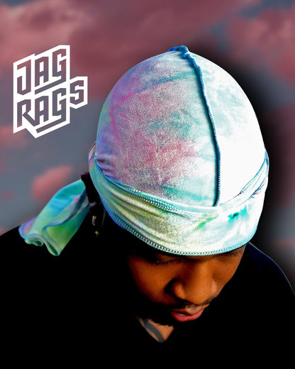 Tye-Dye "Sherbert" Velvet JagRags - shopjagrags