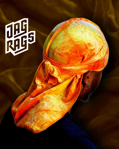 Tye-Dye "Sunset" Velvet JagRags - shopjagrags