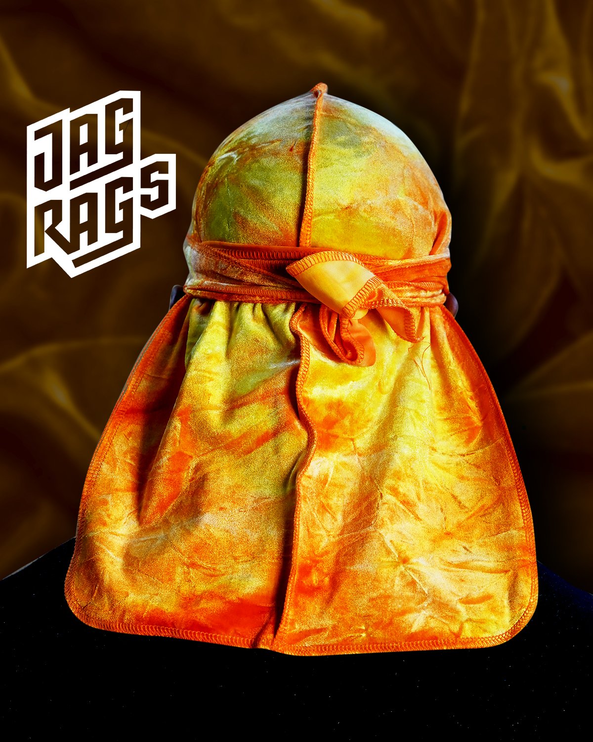 Tye-Dye "Sunset" Velvet JagRags - shopjagrags