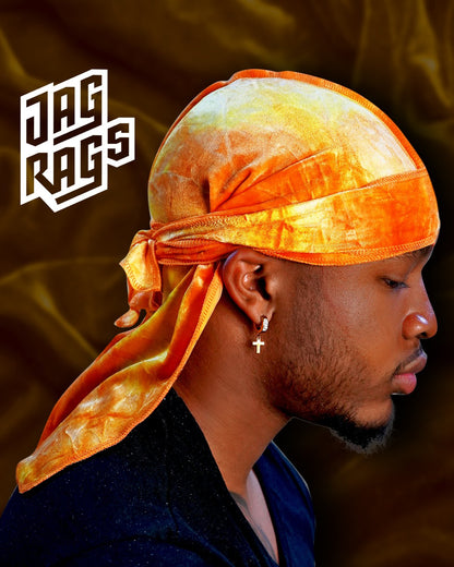 Tye-Dye "Sunset" Velvet JagRags - shopjagrags