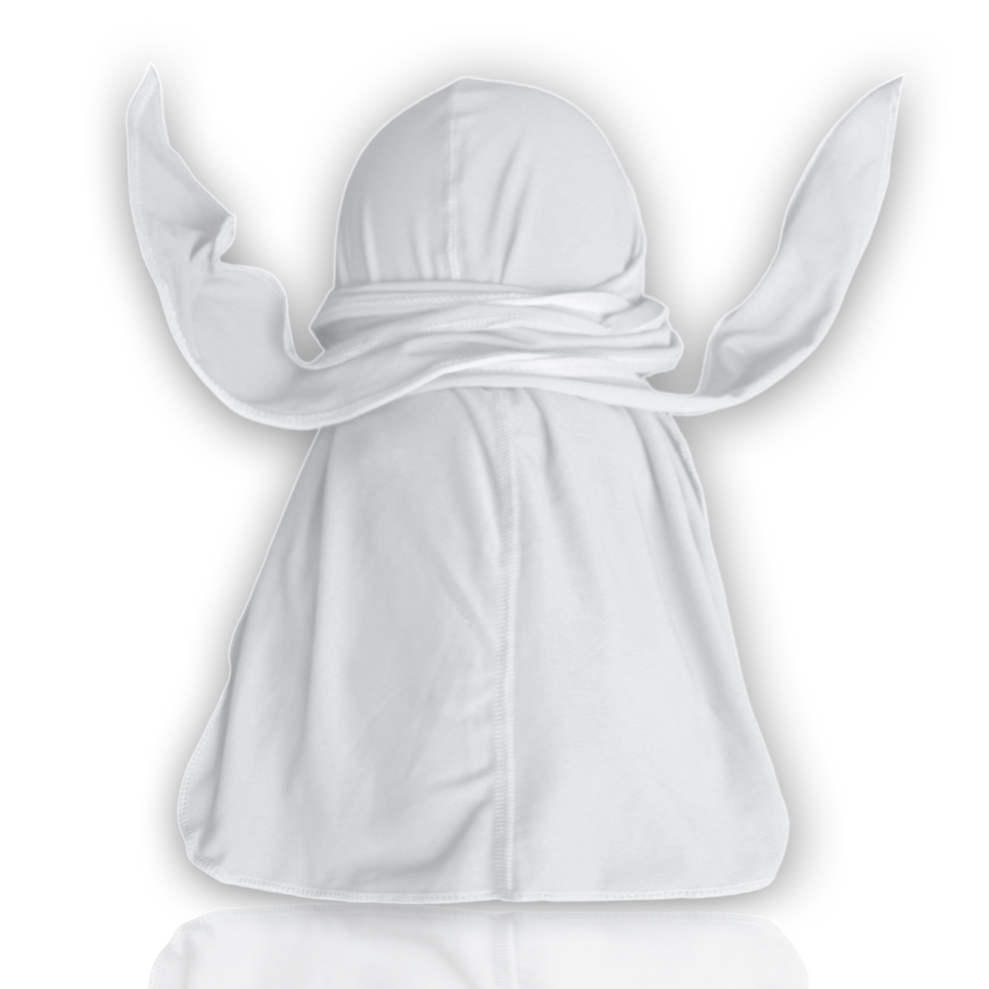 “White” Athletic Spandex Durag