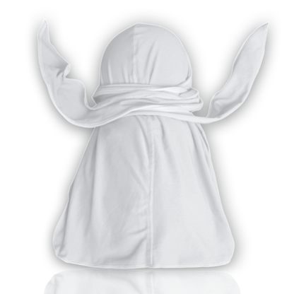 “White” Athletic Spandex Durag