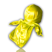 JagRags Ultra Wave Yellow and Super Satin Silky Durag for Men