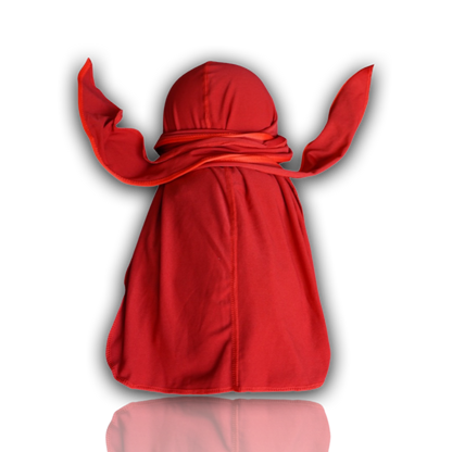 “Crimson Red” Athletic Spandex Durag