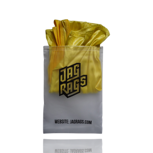 JagRags Ultra Wave Yellow and Super Satin Silky Durag for Men