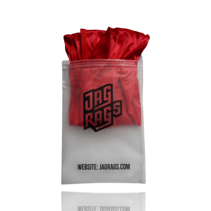JagRags Ultra Wave Red and Super Satin Silky Durag for Men