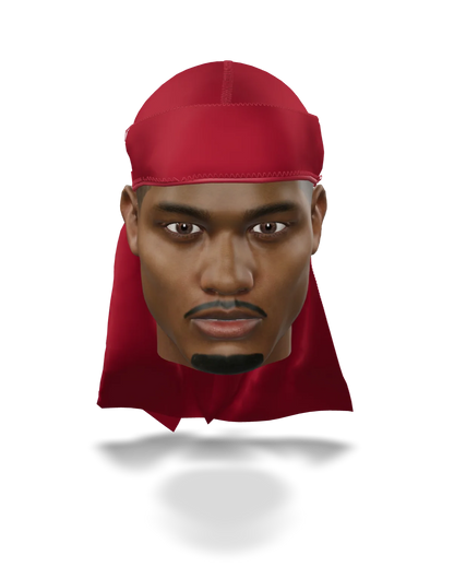 “Burgundy” Athletic Spandex Durag