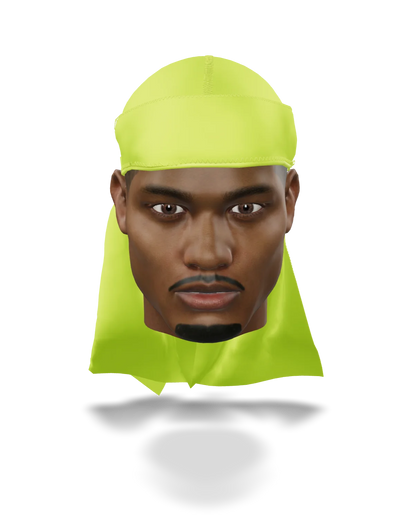 “Bright Yellow” Athletic Spandex Durag