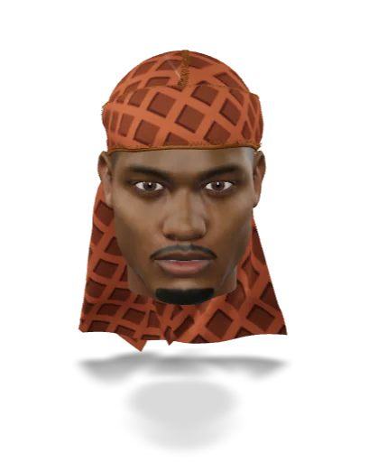 “Chocolate Cone” Satin Silky Durag