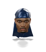 JagRags Ultra Wave Navy and Super Satin Silky Durag for Men