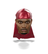 JagRags Ultra Wave Burgundy and Super Satin Silky Durag for Men