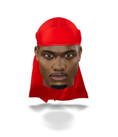 “Crimson Red” Athletic Spandex Durag