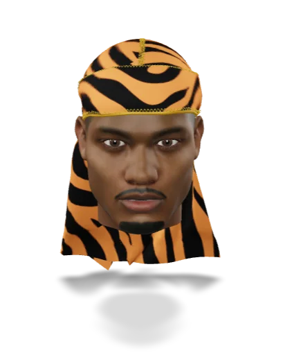 “Tiger” Ultra Wave Super Satin Silky Durag