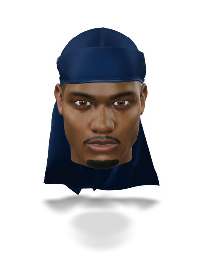 “Navy” Athletic Spandex Durag