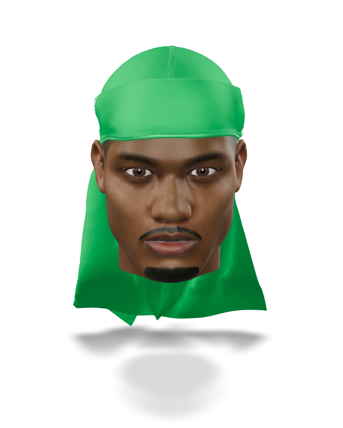 “Green” Athletic Spandex Durag