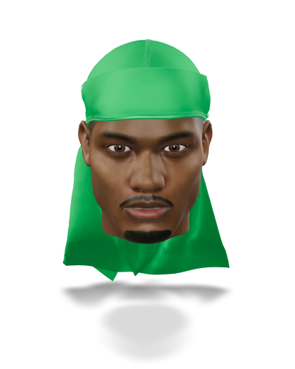 “Green” Athletic Spandex Durag