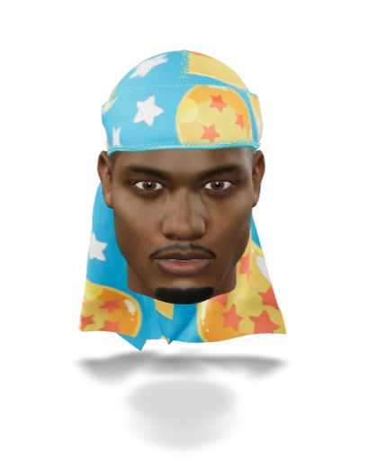 “DBZ Turquoise” Ultra Wave Super Satin Silky Durag