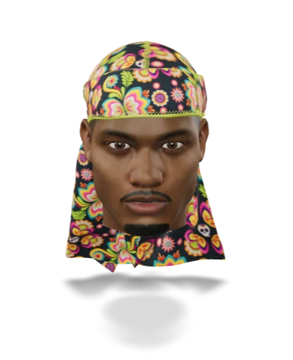 “Cinco De Mayo Black 2.0 ”  Satin Silky Durag