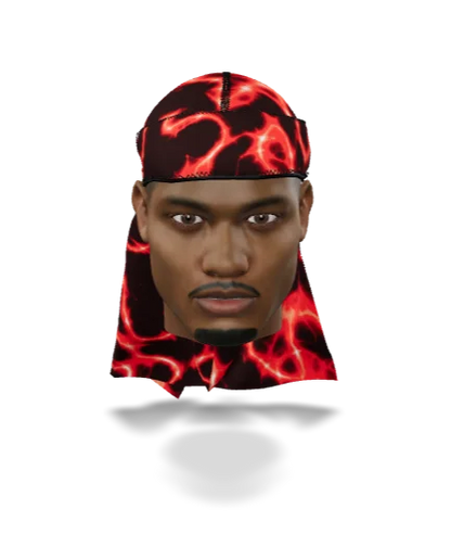 “Voltage Red” Satin Silky Durag