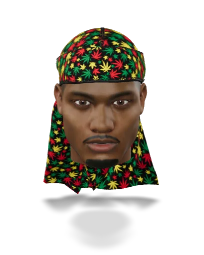 “Cardinals” Satin Silky Durag