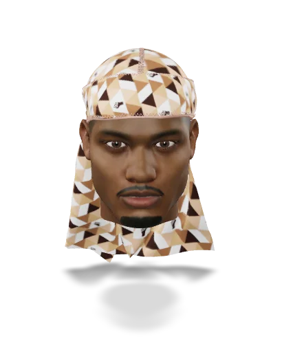 “Black Power” Ultra Wave Super Satin Silky Durag