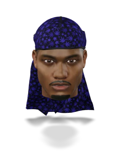 “Cannabis Purple” Satin Silky Durag