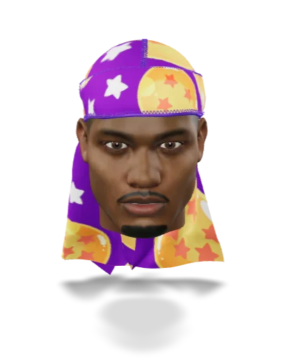 “DBZ Purple”  Satin Silky Durag