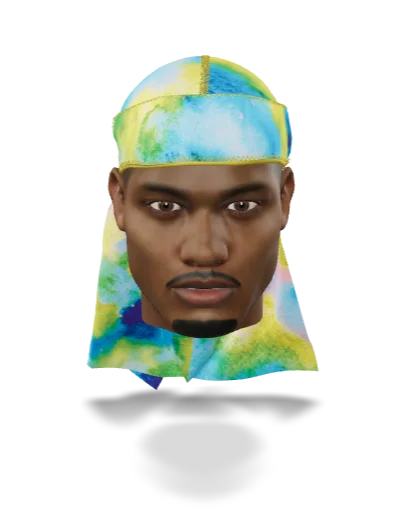 “Pastel Island Love” Ultra Wave Super Satin Silky Durag