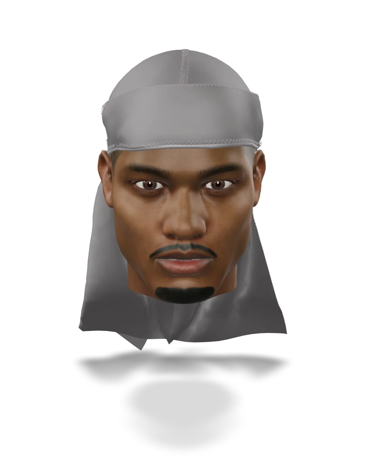“Grey” Athletic Spandex Durag